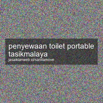 Penyewaan Toilet Portable Tasikmalaya