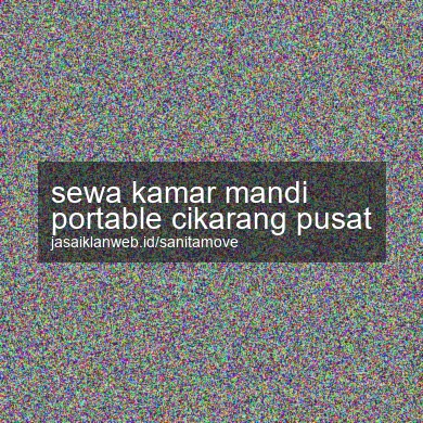 Sewa Kamar Mandi Portable Cikarang Pusat