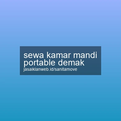 Sewa Kamar Mandi Portable Demak
