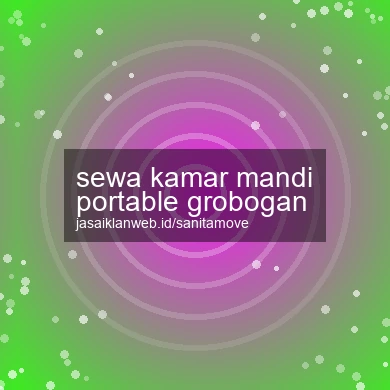 Sewa Kamar Mandi Portable Grobogan