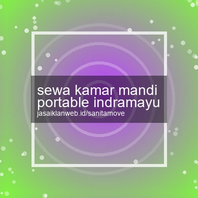 Sewa Kamar Mandi Portable Indramayu