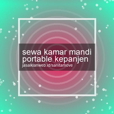 Sewa Kamar Mandi Portable Kepanjen