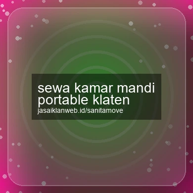 Sewa Kamar Mandi Portable Klaten