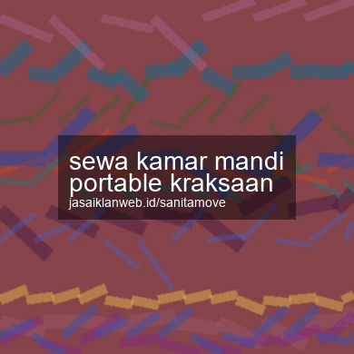 Sewa Kamar Mandi Portable Kraksaan