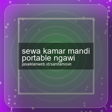 Sewa Kamar Mandi Portable Ngawi