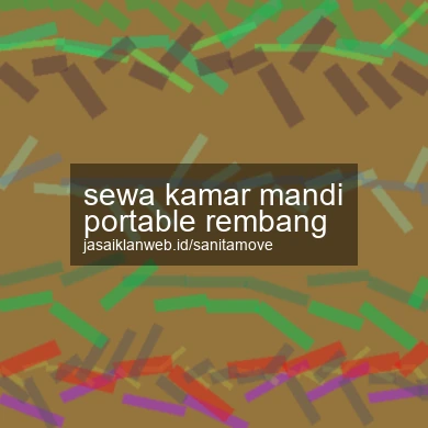 Sewa Kamar Mandi Portable Rembang