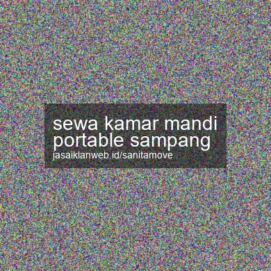 Sewa Kamar Mandi Portable Sampang