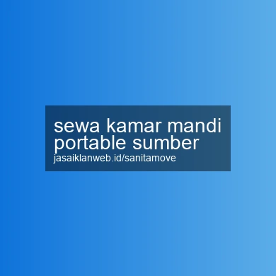 Sewa Kamar Mandi Portable Sumber