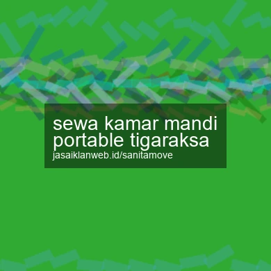 Sewa Kamar Mandi Portable Tigaraksa