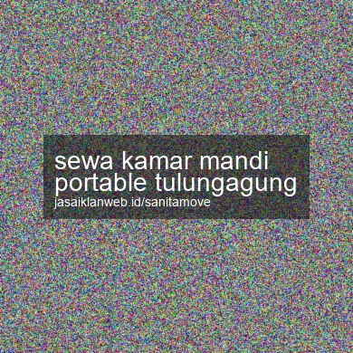 Sewa Kamar Mandi Portable Tulungagung