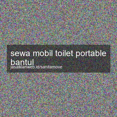 Sewa Mobil Toilet Portable Bantul