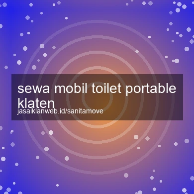 Sewa Mobil Toilet Portable Klaten