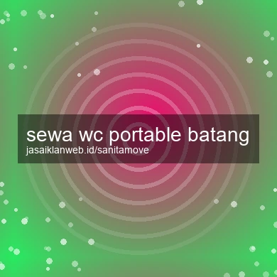 Sewa Wc Portable Batang
