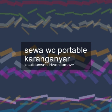 Sewa Wc Portable Karanganyar
