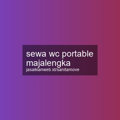 Sewa Wc Portable Majalengka