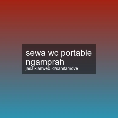 Sewa Wc Portable Ngamprah