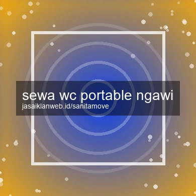 Sewa Wc Portable Ngawi