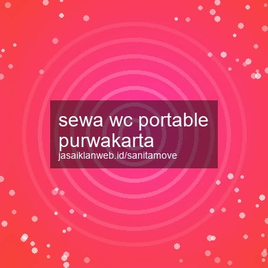 Sewa Wc Portable Purwakarta