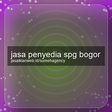 Jasa Penyedia Spg Bogor
