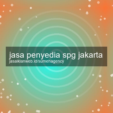Jasa Penyedia Spg Jakarta