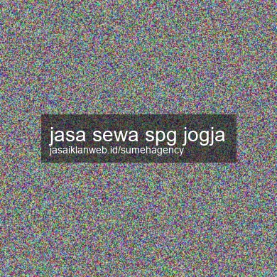 Jasa Sewa Spg Jogja
