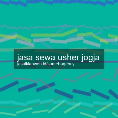 Jasa Sewa Usher Jogja