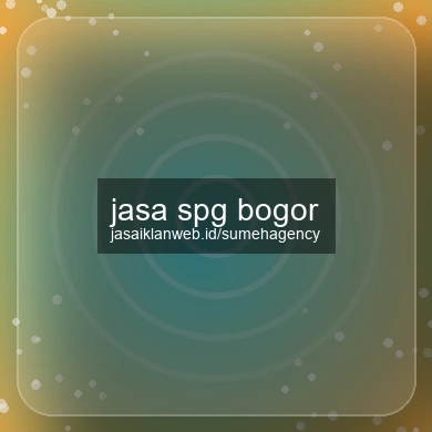 Jasa Spg Bogor