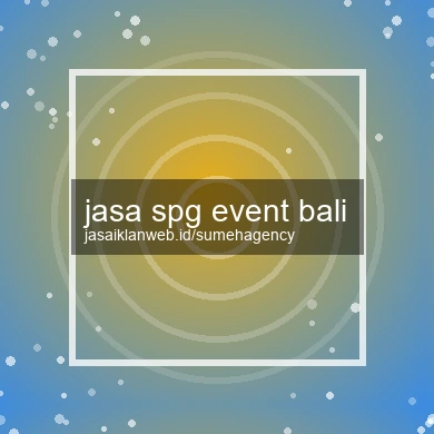 Jasa Spg Event Bali