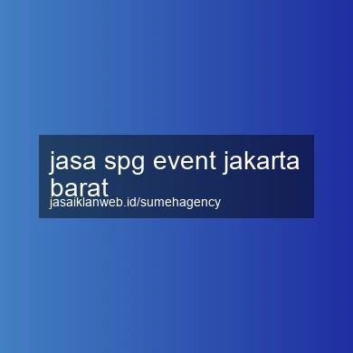 Jasa Spg Event Jakarta Barat