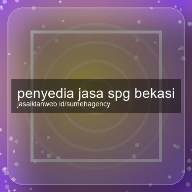 Penyedia Jasa Spg Bekasi