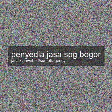 Penyedia Jasa Spg Bogor