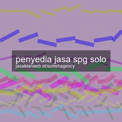 Penyedia Jasa Spg Solo
