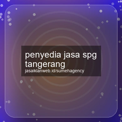 Penyedia Jasa Spg Tangerang