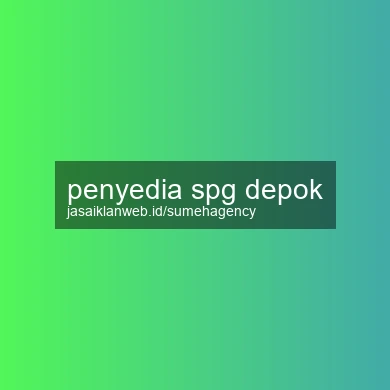 Penyedia Spg Depok