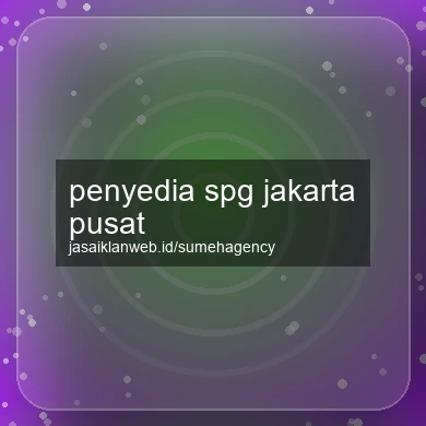 Penyedia Spg Jakarta Pusat