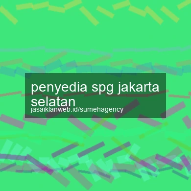 Penyedia Spg Jakarta Selatan