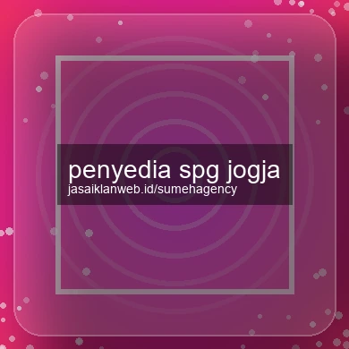 Penyedia Spg Jogja