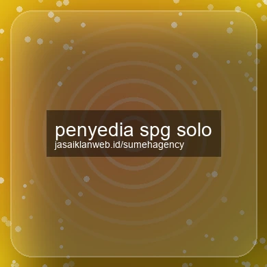 Penyedia Spg Solo