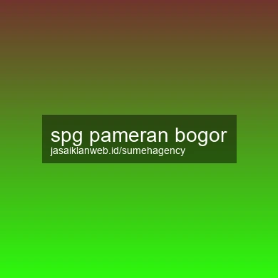Spg Pameran Bogor