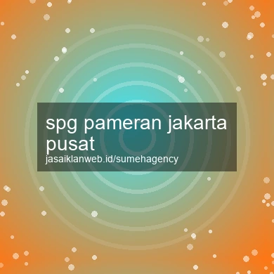 Spg Pameran Jakarta Pusat