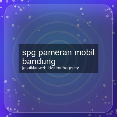 Spg Pameran Mobil Bandung