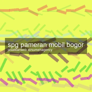 Spg Pameran Mobil Bogor