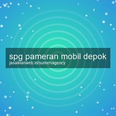 Spg Pameran Mobil Depok