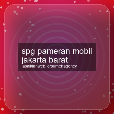 Spg Pameran Mobil Jakarta Barat