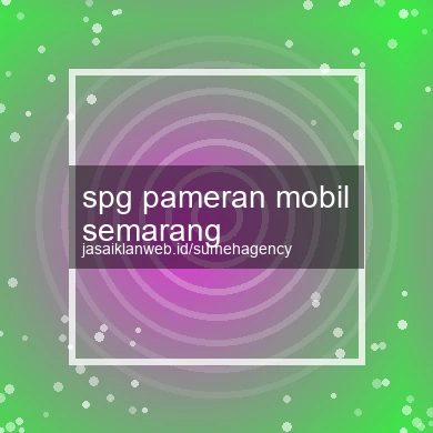 Spg Pameran Mobil Semarang