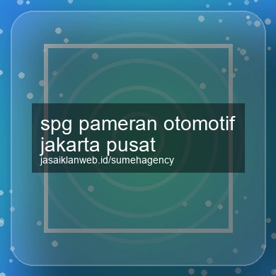 Spg Pameran Otomotif Jakarta Pusat