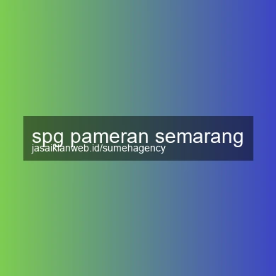 Spg Pameran Semarang