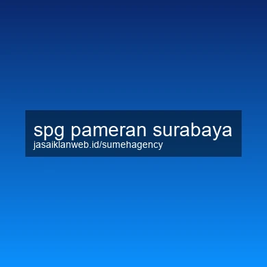 Spg Pameran Surabaya