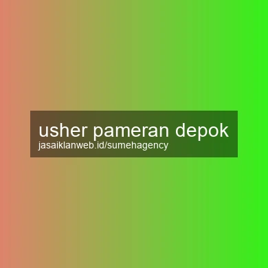 Usher Pameran Depok
