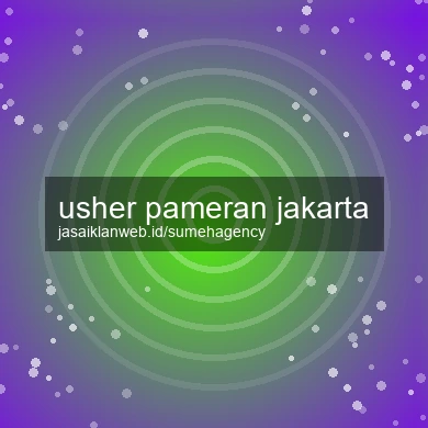 Usher Pameran Jakarta